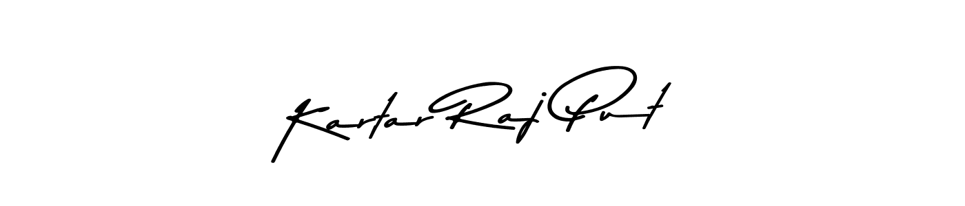 Use a signature maker to create a handwritten signature online. With this signature software, you can design (Asem Kandis PERSONAL USE) your own signature for name Kartar Raj Put. Kartar Raj Put signature style 9 images and pictures png