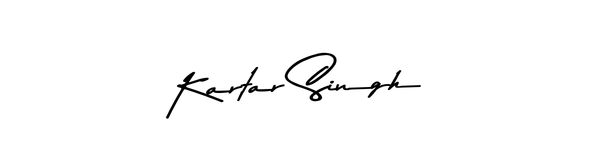 Use a signature maker to create a handwritten signature online. With this signature software, you can design (Asem Kandis PERSONAL USE) your own signature for name Kartar Singh. Kartar Singh signature style 9 images and pictures png