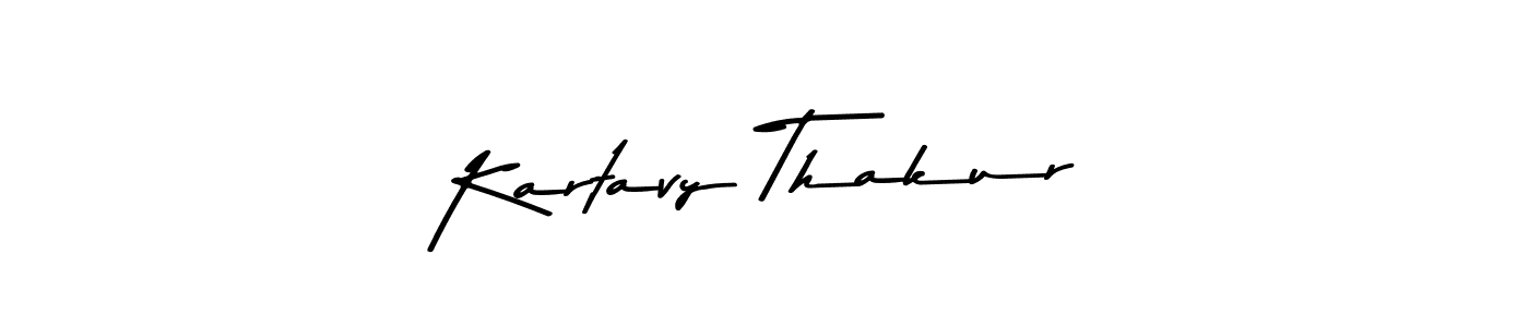 The best way (Asem Kandis PERSONAL USE) to make a short signature is to pick only two or three words in your name. The name Kartavy Thakur include a total of six letters. For converting this name. Kartavy Thakur signature style 9 images and pictures png