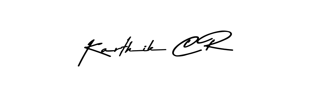 You should practise on your own different ways (Asem Kandis PERSONAL USE) to write your name (Karthik C R) in signature. don't let someone else do it for you. Karthik C R signature style 9 images and pictures png