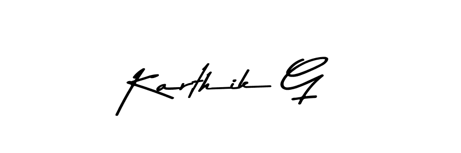 Also we have Karthik G name is the best signature style. Create professional handwritten signature collection using Asem Kandis PERSONAL USE autograph style. Karthik G signature style 9 images and pictures png