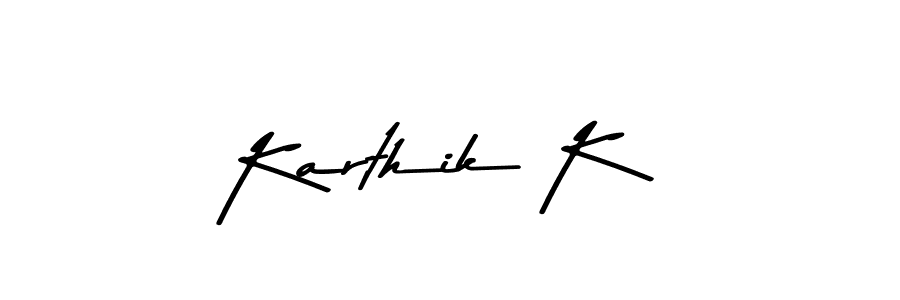 Make a beautiful signature design for name Karthik K. Use this online signature maker to create a handwritten signature for free. Karthik K signature style 9 images and pictures png