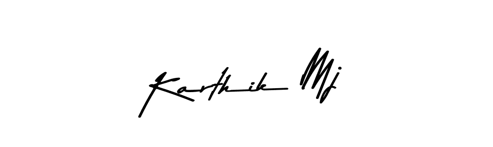 You can use this online signature creator to create a handwritten signature for the name Karthik Mj. This is the best online autograph maker. Karthik Mj signature style 9 images and pictures png