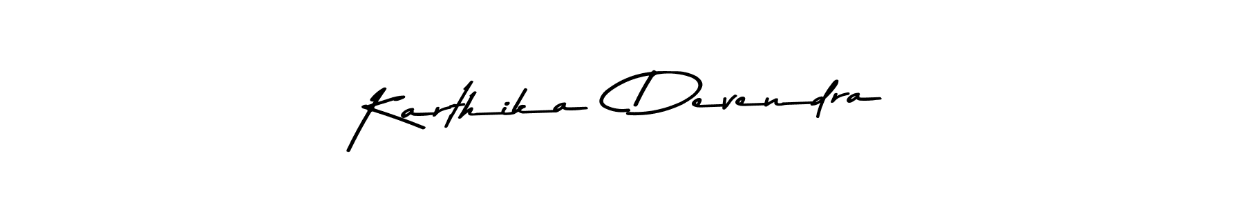 Also we have Karthika  Devendra name is the best signature style. Create professional handwritten signature collection using Asem Kandis PERSONAL USE autograph style. Karthika  Devendra signature style 9 images and pictures png