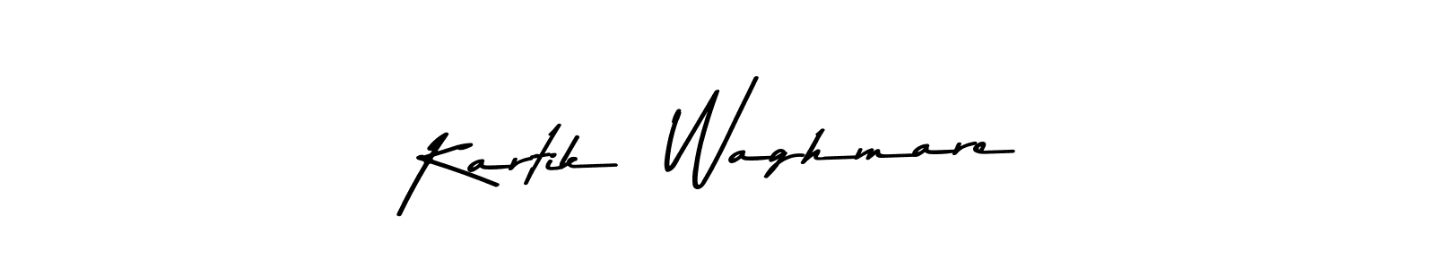 The best way (Asem Kandis PERSONAL USE) to make a short signature is to pick only two or three words in your name. The name Kartik  Waghmare include a total of six letters. For converting this name. Kartik  Waghmare signature style 9 images and pictures png