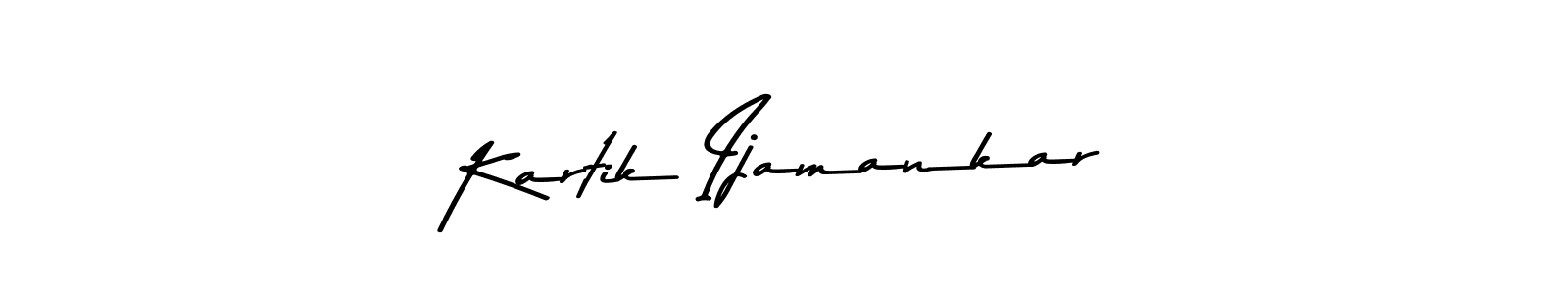 Kartik Ijamankar stylish signature style. Best Handwritten Sign (Asem Kandis PERSONAL USE) for my name. Handwritten Signature Collection Ideas for my name Kartik Ijamankar. Kartik Ijamankar signature style 9 images and pictures png