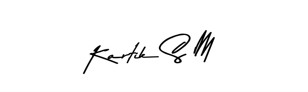 This is the best signature style for the Kartik S M name. Also you like these signature font (Asem Kandis PERSONAL USE). Mix name signature. Kartik S M signature style 9 images and pictures png