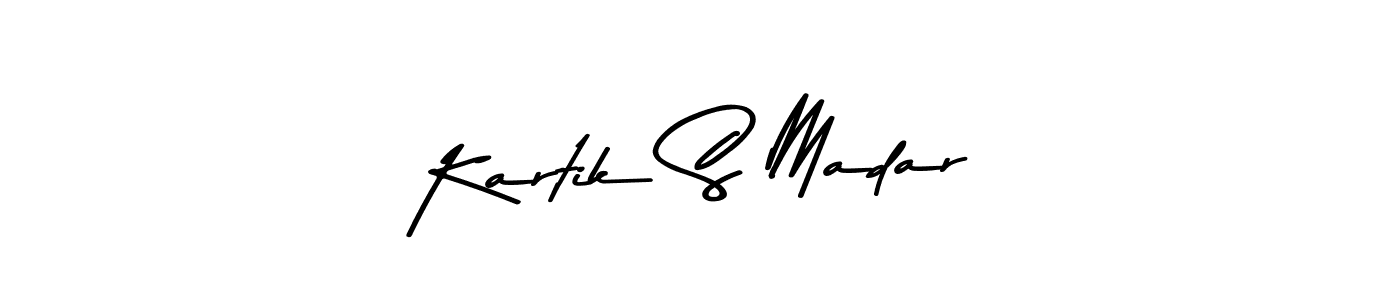 How to make Kartik S Madar signature? Asem Kandis PERSONAL USE is a professional autograph style. Create handwritten signature for Kartik S Madar name. Kartik S Madar signature style 9 images and pictures png