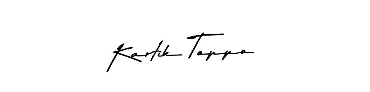 Once you've used our free online signature maker to create your best signature Asem Kandis PERSONAL USE style, it's time to enjoy all of the benefits that Kartik Toppo name signing documents. Kartik Toppo signature style 9 images and pictures png