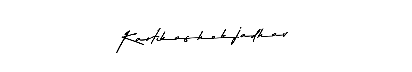 Here are the top 10 professional signature styles for the name Kartikashokjadhav. These are the best autograph styles you can use for your name. Kartikashokjadhav signature style 9 images and pictures png