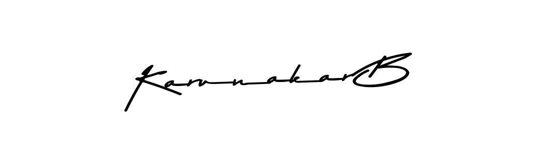 Karunakar B stylish signature style. Best Handwritten Sign (Asem Kandis PERSONAL USE) for my name. Handwritten Signature Collection Ideas for my name Karunakar B. Karunakar B signature style 9 images and pictures png