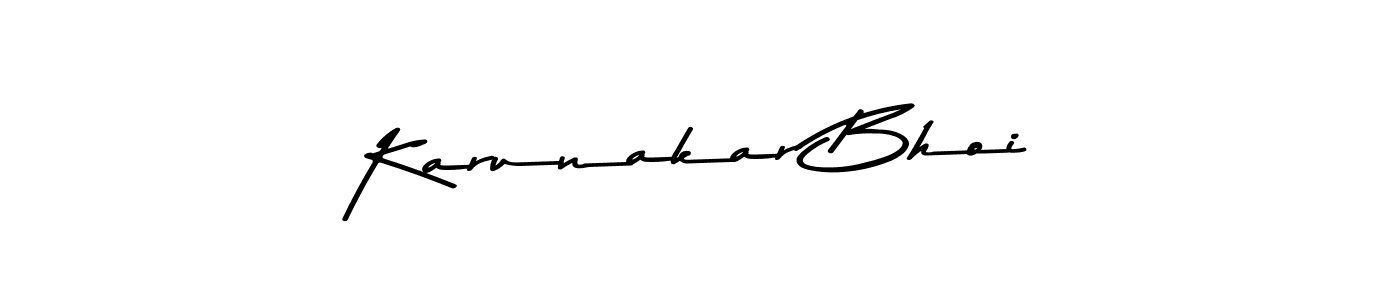 You should practise on your own different ways (Asem Kandis PERSONAL USE) to write your name (Karunakar Bhoi) in signature. don't let someone else do it for you. Karunakar Bhoi signature style 9 images and pictures png