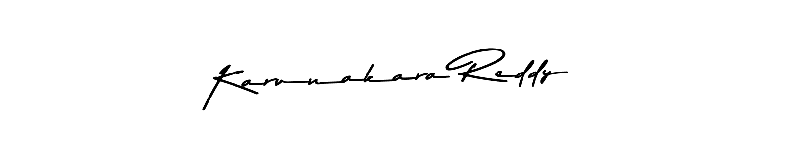 How to make Karunakara Reddy signature? Asem Kandis PERSONAL USE is a professional autograph style. Create handwritten signature for Karunakara Reddy name. Karunakara Reddy signature style 9 images and pictures png