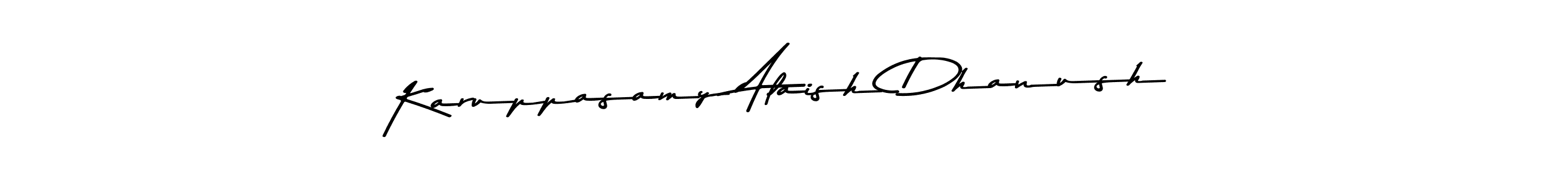 See photos of Karuppasamy Alaish Dhanush official signature by Spectra . Check more albums & portfolios. Read reviews & check more about Asem Kandis PERSONAL USE font. Karuppasamy Alaish Dhanush signature style 9 images and pictures png