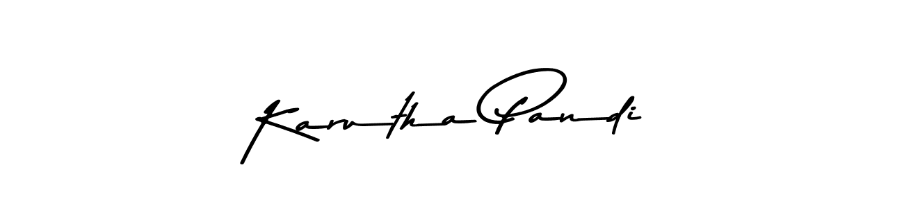 Here are the top 10 professional signature styles for the name Karutha Pandi. These are the best autograph styles you can use for your name. Karutha Pandi signature style 9 images and pictures png