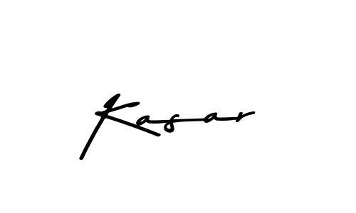 Design your own signature with our free online signature maker. With this signature software, you can create a handwritten (Asem Kandis PERSONAL USE) signature for name Kasar. Kasar signature style 9 images and pictures png