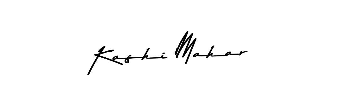 Design your own signature with our free online signature maker. With this signature software, you can create a handwritten (Asem Kandis PERSONAL USE) signature for name Kashi Mahar. Kashi Mahar signature style 9 images and pictures png