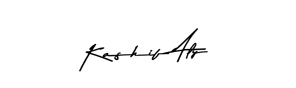 Use a signature maker to create a handwritten signature online. With this signature software, you can design (Asem Kandis PERSONAL USE) your own signature for name Kashif Aly. Kashif Aly signature style 9 images and pictures png