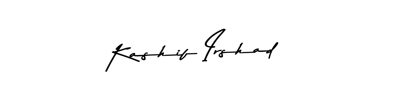 Use a signature maker to create a handwritten signature online. With this signature software, you can design (Asem Kandis PERSONAL USE) your own signature for name Kashif Irshad. Kashif Irshad signature style 9 images and pictures png