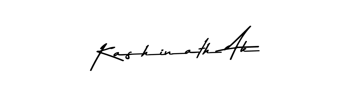 Use a signature maker to create a handwritten signature online. With this signature software, you can design (Asem Kandis PERSONAL USE) your own signature for name Kashinath Ak. Kashinath Ak signature style 9 images and pictures png