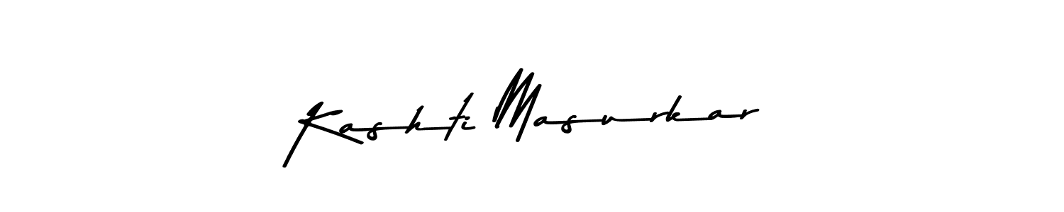 How to make Kashti Masurkar signature? Asem Kandis PERSONAL USE is a professional autograph style. Create handwritten signature for Kashti Masurkar name. Kashti Masurkar signature style 9 images and pictures png