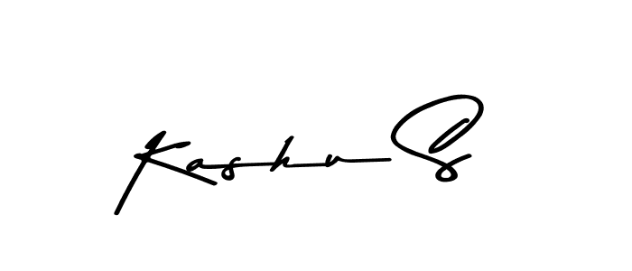 Use a signature maker to create a handwritten signature online. With this signature software, you can design (Asem Kandis PERSONAL USE) your own signature for name Kashu S. Kashu S signature style 9 images and pictures png