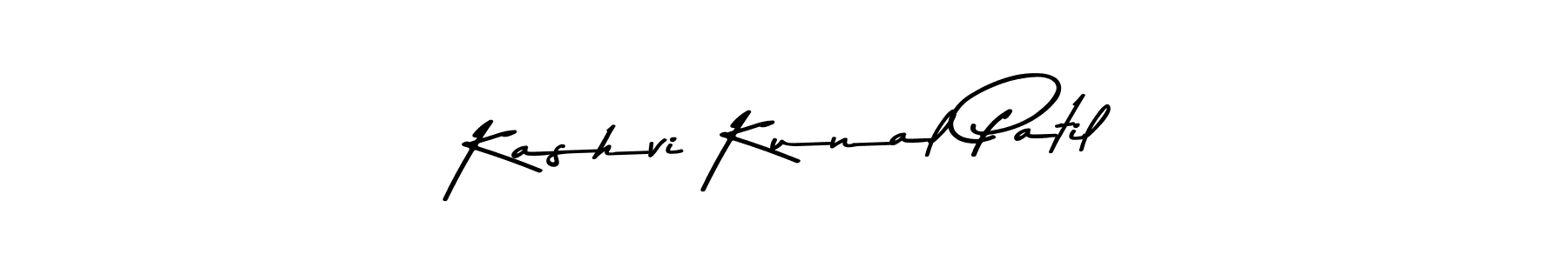 Use a signature maker to create a handwritten signature online. With this signature software, you can design (Asem Kandis PERSONAL USE) your own signature for name Kashvi Kunal Patil. Kashvi Kunal Patil signature style 9 images and pictures png
