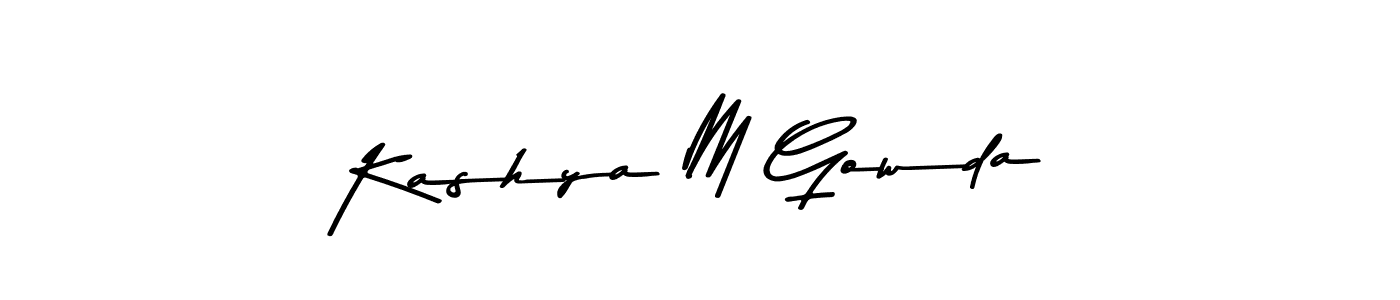 You can use this online signature creator to create a handwritten signature for the name Kashya M Gowda. This is the best online autograph maker. Kashya M Gowda signature style 9 images and pictures png