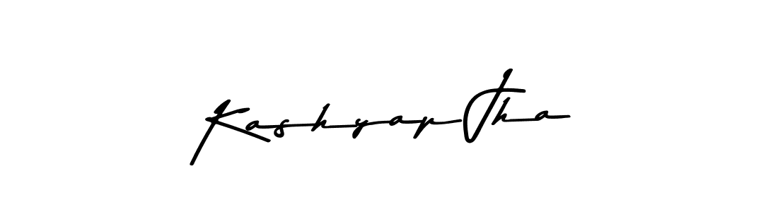 Kashyap Jha stylish signature style. Best Handwritten Sign (Asem Kandis PERSONAL USE) for my name. Handwritten Signature Collection Ideas for my name Kashyap Jha. Kashyap Jha signature style 9 images and pictures png
