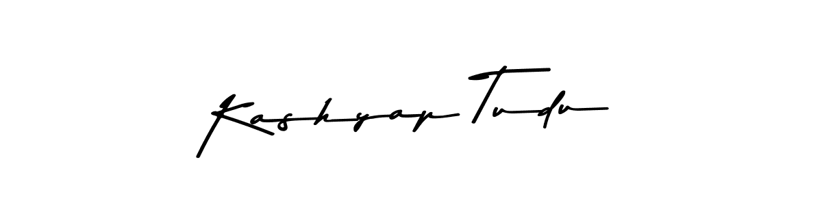 Make a beautiful signature design for name Kashyap Tudu. With this signature (Asem Kandis PERSONAL USE) style, you can create a handwritten signature for free. Kashyap Tudu signature style 9 images and pictures png