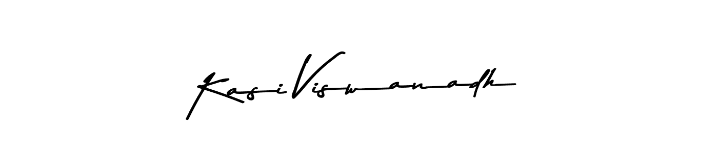 Make a beautiful signature design for name Kasi Viswanadh. With this signature (Asem Kandis PERSONAL USE) style, you can create a handwritten signature for free. Kasi Viswanadh signature style 9 images and pictures png