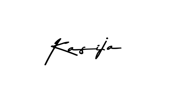 How to make Kasija name signature. Use Asem Kandis PERSONAL USE style for creating short signs online. This is the latest handwritten sign. Kasija signature style 9 images and pictures png