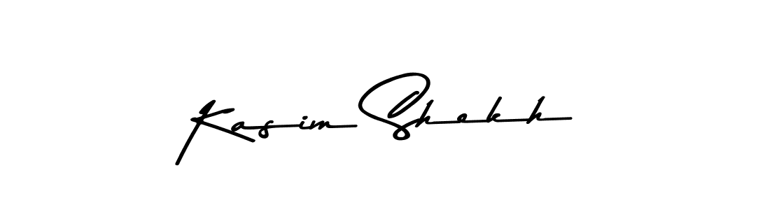 How to make Kasim Shekh signature? Asem Kandis PERSONAL USE is a professional autograph style. Create handwritten signature for Kasim Shekh name. Kasim Shekh signature style 9 images and pictures png