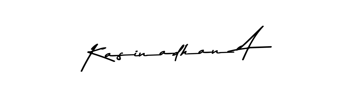 The best way (Asem Kandis PERSONAL USE) to make a short signature is to pick only two or three words in your name. The name Kasinadhan A include a total of six letters. For converting this name. Kasinadhan A signature style 9 images and pictures png
