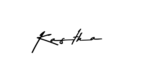 Make a beautiful signature design for name Kastha. With this signature (Asem Kandis PERSONAL USE) style, you can create a handwritten signature for free. Kastha signature style 9 images and pictures png