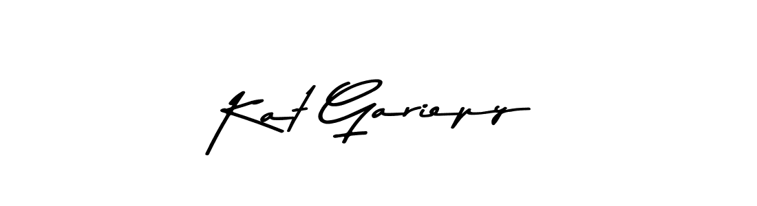 Kat Gariepy stylish signature style. Best Handwritten Sign (Asem Kandis PERSONAL USE) for my name. Handwritten Signature Collection Ideas for my name Kat Gariepy. Kat Gariepy signature style 9 images and pictures png