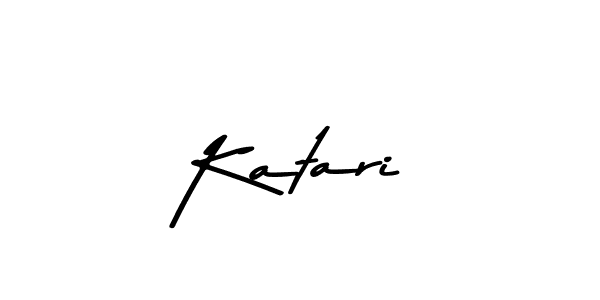 You should practise on your own different ways (Asem Kandis PERSONAL USE) to write your name (Katari) in signature. don't let someone else do it for you. Katari signature style 9 images and pictures png