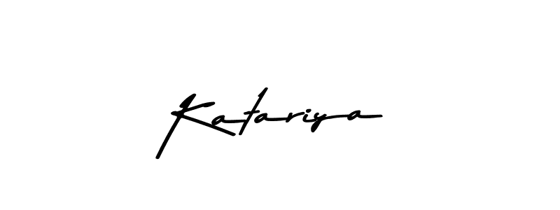 How to make Katariya signature? Asem Kandis PERSONAL USE is a professional autograph style. Create handwritten signature for Katariya name. Katariya signature style 9 images and pictures png