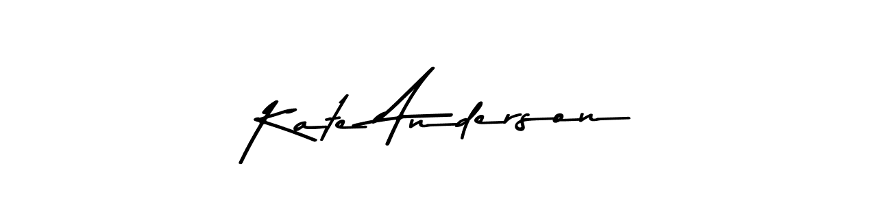 How to make Kate Anderson signature? Asem Kandis PERSONAL USE is a professional autograph style. Create handwritten signature for Kate Anderson name. Kate Anderson signature style 9 images and pictures png