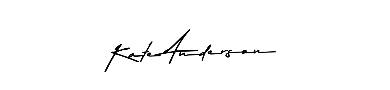 Use a signature maker to create a handwritten signature online. With this signature software, you can design (Asem Kandis PERSONAL USE) your own signature for name Kate Anderson. Kate Anderson signature style 9 images and pictures png