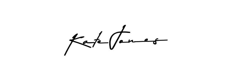 Make a beautiful signature design for name Kate Jones. With this signature (Asem Kandis PERSONAL USE) style, you can create a handwritten signature for free. Kate Jones signature style 9 images and pictures png