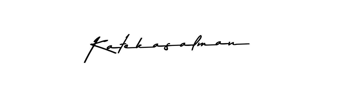 Asem Kandis PERSONAL USE is a professional signature style that is perfect for those who want to add a touch of class to their signature. It is also a great choice for those who want to make their signature more unique. Get Katekasalman name to fancy signature for free. Katekasalman signature style 9 images and pictures png