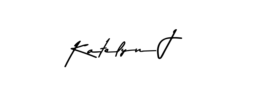 Katelyn J stylish signature style. Best Handwritten Sign (Asem Kandis PERSONAL USE) for my name. Handwritten Signature Collection Ideas for my name Katelyn J. Katelyn J signature style 9 images and pictures png