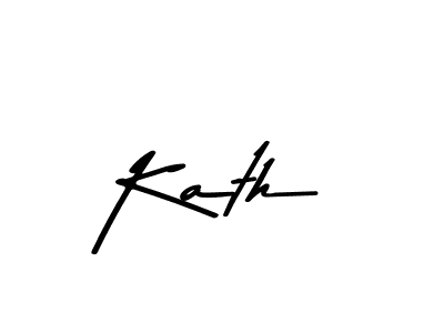 Make a beautiful signature design for name Kath. With this signature (Asem Kandis PERSONAL USE) style, you can create a handwritten signature for free. Kath signature style 9 images and pictures png