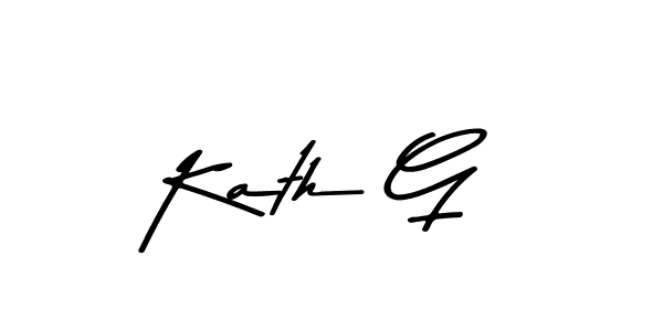 Asem Kandis PERSONAL USE is a professional signature style that is perfect for those who want to add a touch of class to their signature. It is also a great choice for those who want to make their signature more unique. Get Kath G name to fancy signature for free. Kath G signature style 9 images and pictures png