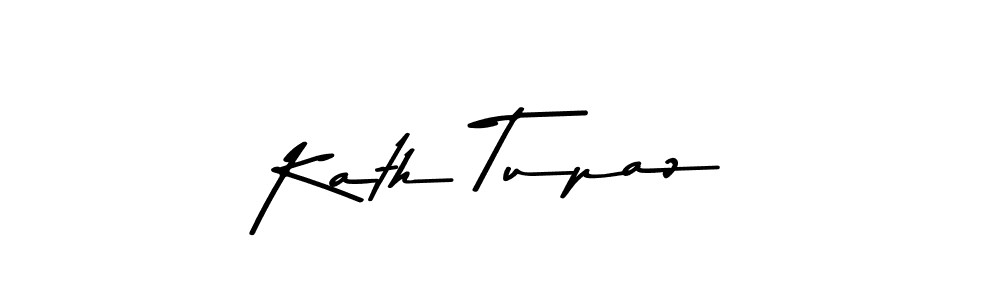 Use a signature maker to create a handwritten signature online. With this signature software, you can design (Asem Kandis PERSONAL USE) your own signature for name Kath Tupaz. Kath Tupaz signature style 9 images and pictures png