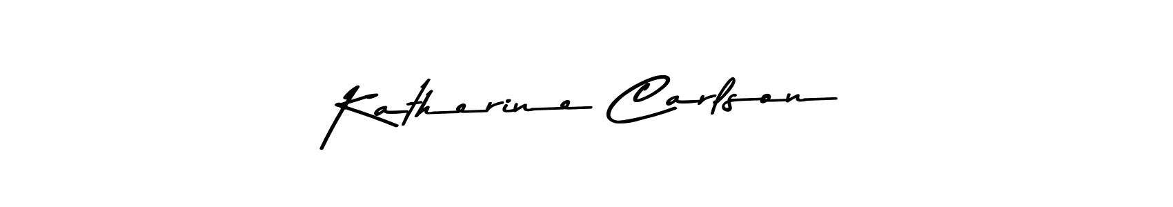 Asem Kandis PERSONAL USE is a professional signature style that is perfect for those who want to add a touch of class to their signature. It is also a great choice for those who want to make their signature more unique. Get Katherine Carlson name to fancy signature for free. Katherine Carlson signature style 9 images and pictures png