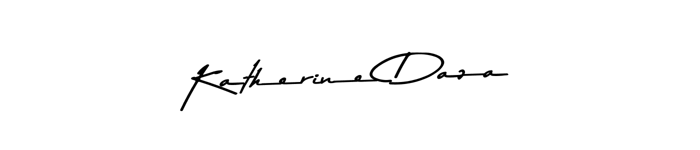 How to make Katherine Daza signature? Asem Kandis PERSONAL USE is a professional autograph style. Create handwritten signature for Katherine Daza name. Katherine Daza signature style 9 images and pictures png
