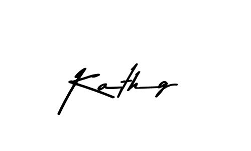 Kathg stylish signature style. Best Handwritten Sign (Asem Kandis PERSONAL USE) for my name. Handwritten Signature Collection Ideas for my name Kathg. Kathg signature style 9 images and pictures png