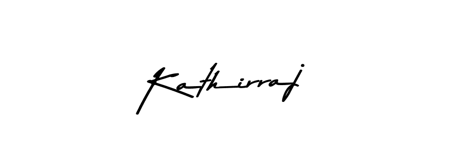 Kathirraj stylish signature style. Best Handwritten Sign (Asem Kandis PERSONAL USE) for my name. Handwritten Signature Collection Ideas for my name Kathirraj. Kathirraj signature style 9 images and pictures png